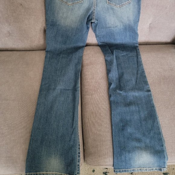 Isabel Maternity Bootcut + Side Panel Sz 4/27 NWT - Picture 4 of 7